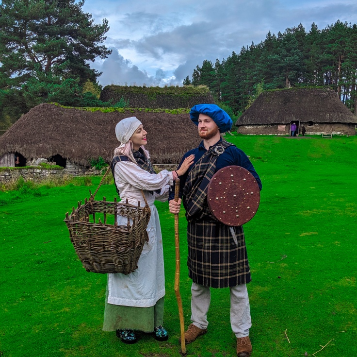 polina jones outlander scotland highland folk museum